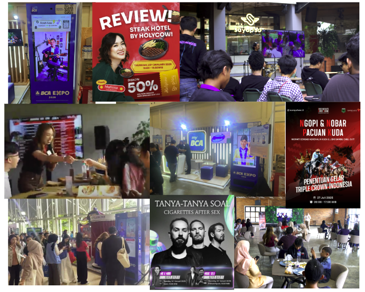 Hybrid Activation — multi-city interactive live streams